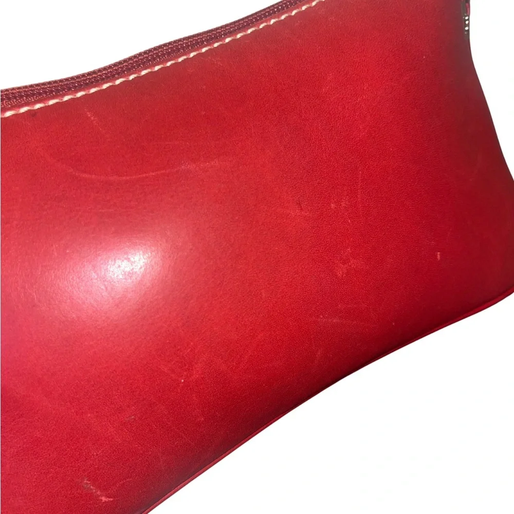 Coach SoHo Red Leather Wristlet/Clutch - Picture 6 of 13
